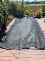 Filet anti-feuilles et salissures sur mesure - Mailles 1 x 1 mm - 110 g/m²