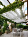 Filet anti-feuilles et salissures sur mesure - Mailles 1 x 1 mm - 110 g/m²