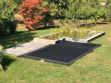 Filet anti-feuilles et salissures sur mesure - Mailles 1 x 1 mm - 110 g/m²