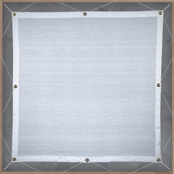 Filet brise vue / ombrage 75 % - blanc