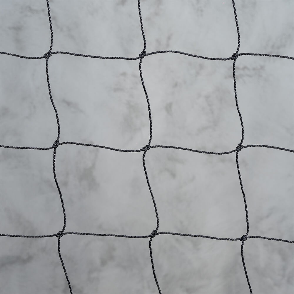 FORZA Filet De But Hockey Sur Glace 1,8 M X 1,2 M – Maille 42 Mm, Ficelle 5 Mm Polypropylène Blanc Renforcé