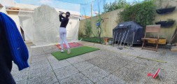 Filet de practice de Golf doublé sur mesure - Tirs à bout portant