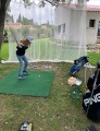Filet de practice de Golf doublé sur mesure - Tirs à bout portant