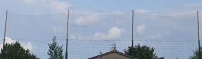 Filet pare-ballons - Mailles 50 mm - ∅ 1,8 mm