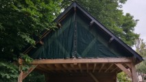 Filet brise-vent - Filtration très forte - Filtration très forte (± 90%) - Très efficace contre la pluie