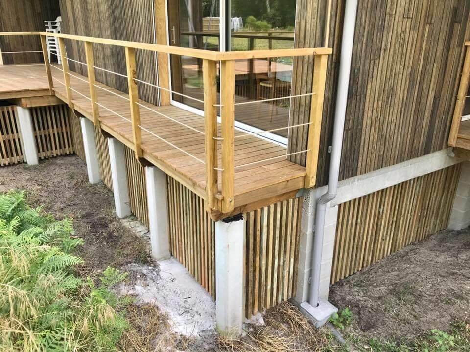 Cordeau de jardin en bois et corde en chanvre 10m, vente au meilleur prix