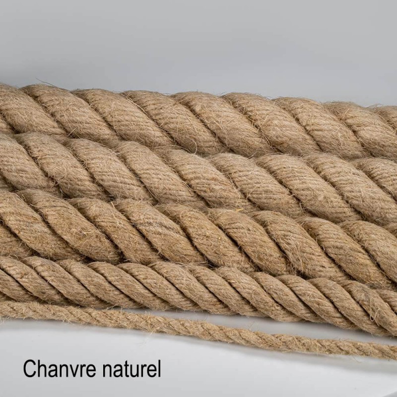 Filet aspect chanvre & corde naturel : filet garde corps & protection sur  mesure