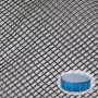 Filet anti-feuilles circulaire pour piscine - Mailles 1 mm - 120 g/m²