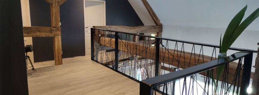 Protection pour garde-corps et escalier 