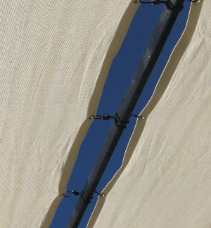 Pergola avec sandow boule
