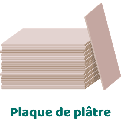 Plaque de plâtre