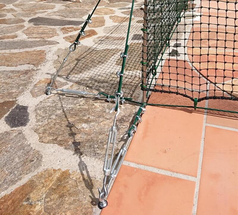 Câble de serrage avec tendeur pour bâche piscine